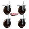 Service Caster 5 Inch High Temp Phenolic 34 Inch Stem Caster Set 2 Total Lock Brakes SCC-TSTTL20S514-PHRHT-34212-2-S-2 - alternate 5